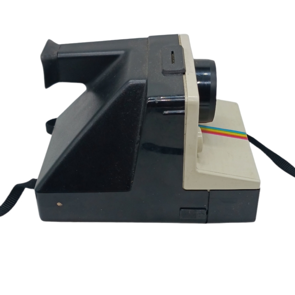 Original Polaroid SX-70 OneStep White Rainbow Stripe Land Camera - Picture 4 of 7